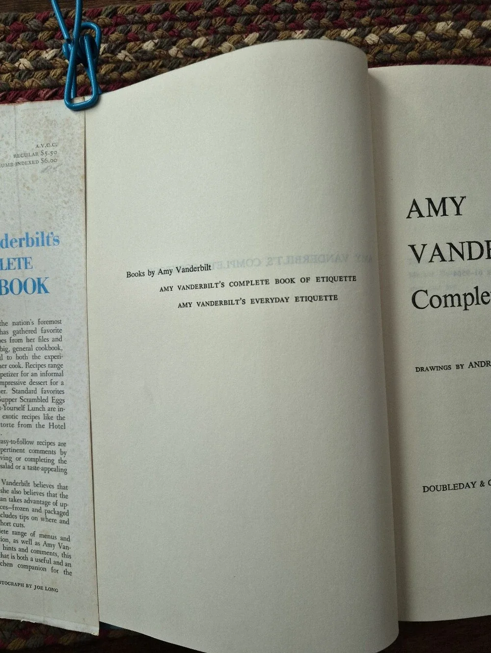 Amy Vanderbilt’s Complete Cookbook